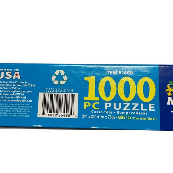 White Mountain Beach Camper 1000 Piece Jigsaw Puzzle By Garry Walton - Picture 2 of 3